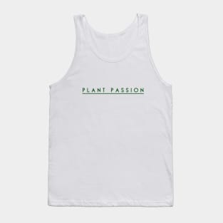 Plant Passion, Plant Powered, Vegan, Vegetarian, Flower, Garden Design Tank Top